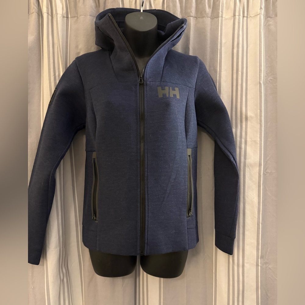 Helly Hansen Women’s Navy Hooded Zip Jacket